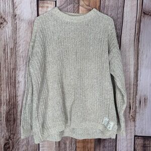 Abercrombie & Fitch The Big Sweater Knit Trail Guide Adirondack 1990s Vintage XL